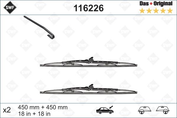 SWF 116226 - Wischblatt parts5.com