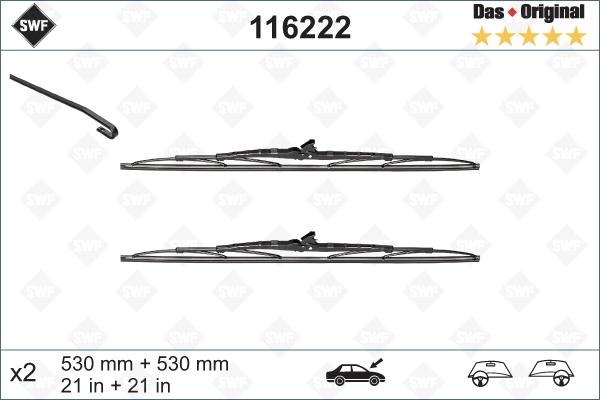 SWF 116222 - Wischblatt parts5.com