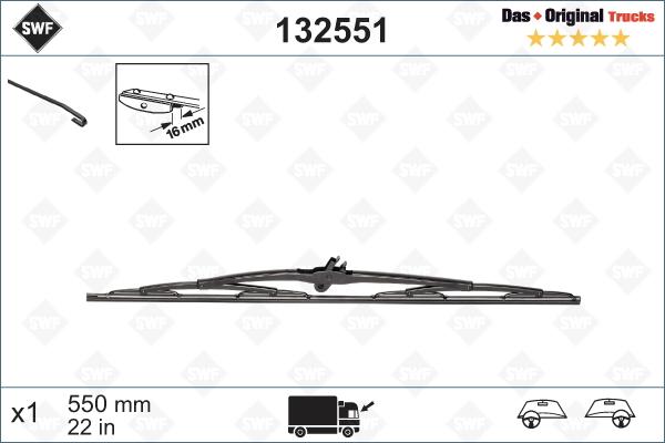 SWF 132551 - List stěrače parts5.com