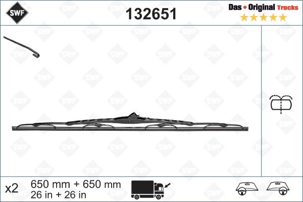 SWF 132651 - Pyyhkijänsulka parts5.com