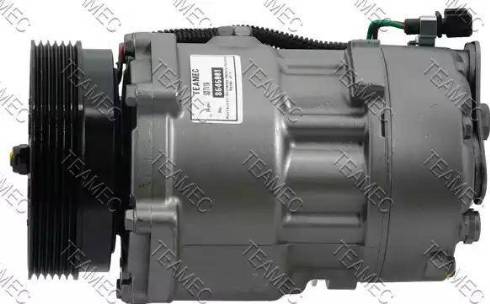 Teamec 8646001 - Компрессор кондиционера parts5.com