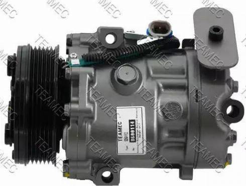 Teamec 8600114 - Compressor, air conditioning parts5.com