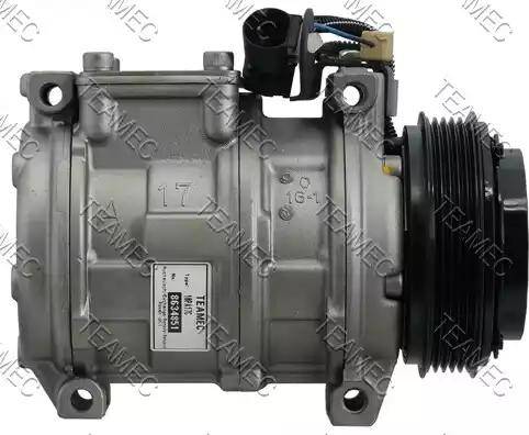 Teamec 8634851 - Kompresor, klima-uređaj parts5.com