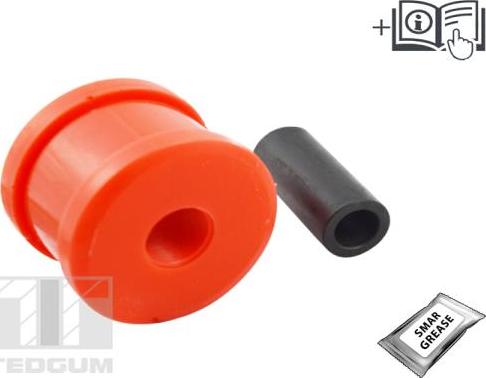 Tedgum 00417961 - Έδραση , σώμα άξονα parts5.com