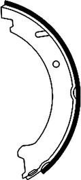 Textar 91046000 - Brake Shoe Set, parking brake parts5.com