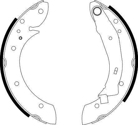 Textar 91052900 - Sada brzdových čelistí parts5.com