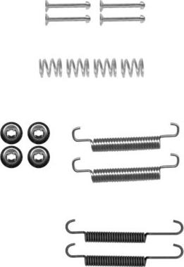 Textar 97036600 - Accessory Kit, parking brake shoes parts5.com