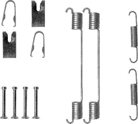 Textar 97031600 - Set accesorii, sabot de frana parts5.com