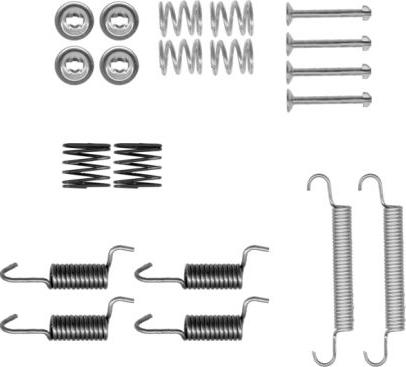 Textar 97038900 - Set accesorii, saboti frana parcare parts5.com