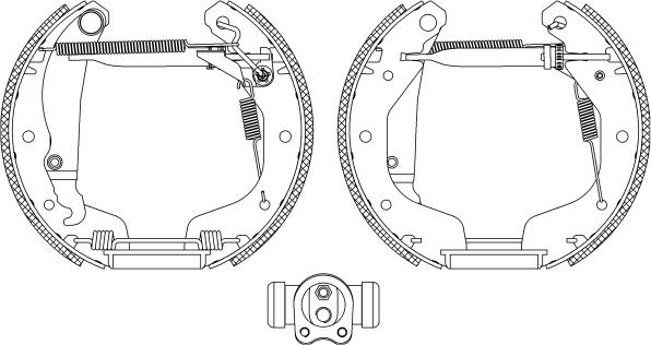 Textar 84044903 - Juego de zapatas de frenos parts5.com