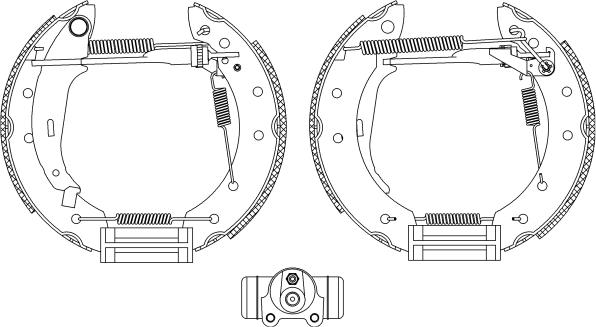 Textar 84048005 - Fékpofakészlet parts5.com