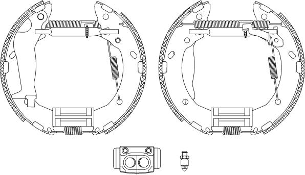 Textar 84063300 - Brake Shoe Set parts5.com