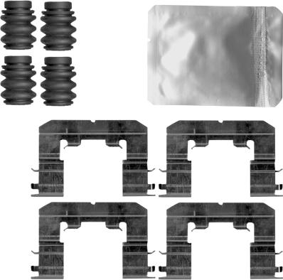 Textar 82546300 - Tartozékkészlet, tárcsafékbetét parts5.com