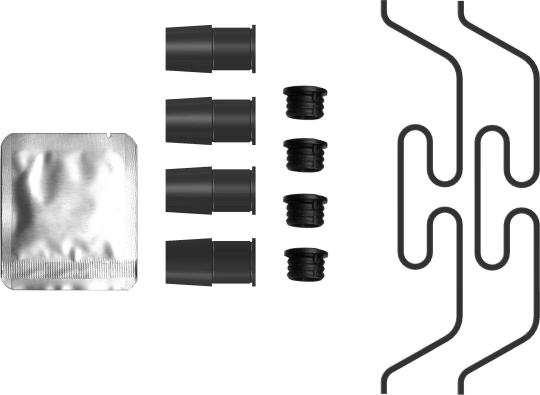 Textar 82556100 - Kit d'accessoires, étrier de frein parts5.com