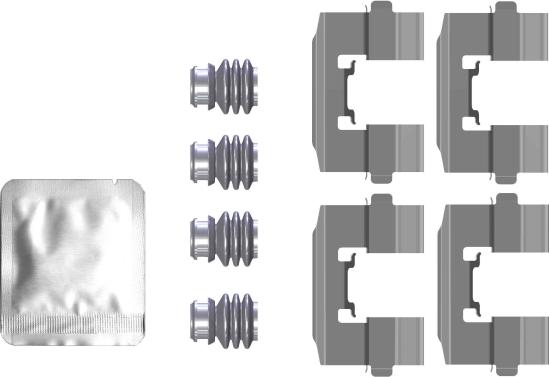 Textar 82552900 - Komplet pribora, obloga disk kočnica parts5.com