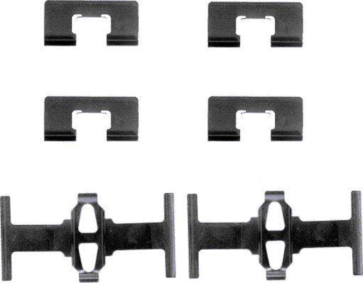 Textar 82028400 - Zestaw akcesoriów, klocki hamulcowe parts5.com