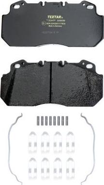 Textar 2909009 - Kit de plaquettes de frein, frein à disque parts5.com