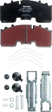 Textar 2930601 - Jarrupala, levyjarru parts5.com