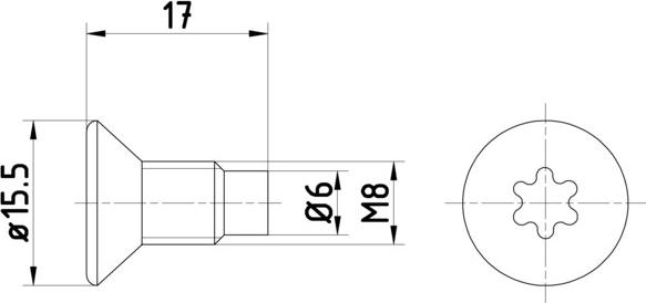 Textar TPM0004 - Surub, disc frana parts5.com