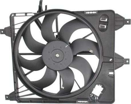 Thermotec D8R009TT - Fan, radiator parts5.com