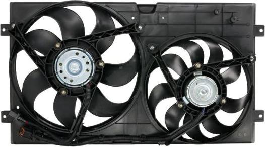 Thermotec D8W041TT - Fan, radiator parts5.com