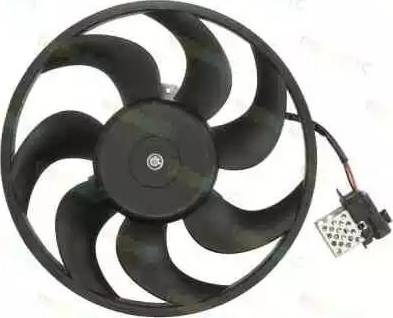 Thermotec D8X011TT - Fan, radiator parts5.com