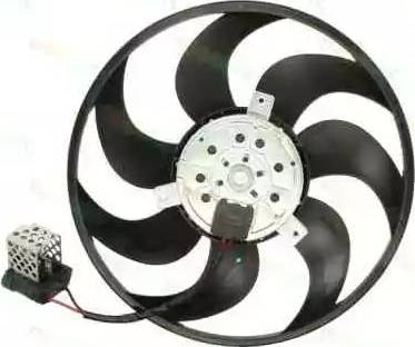 Thermotec D8X011TT - Fan, radiator parts5.com