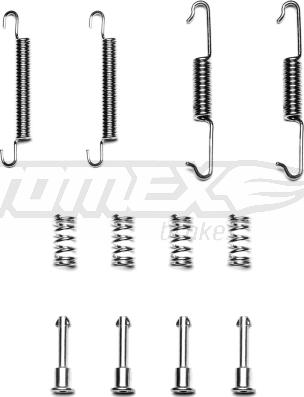 TOMEX brakes TX 40-48 - Accessory Kit, brake shoes parts5.com