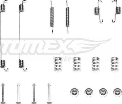 TOMEX brakes TX 40-61 - Accessory Kit, brake shoes parts5.com