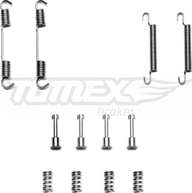 TOMEX brakes TX 40-11 - Set accesorii, sabot de frana parts5.com