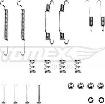 TOMEX brakes TX 40-34 - Komplet pribora, kočne čeljusti parts5.com