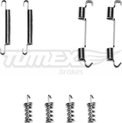 TOMEX brakes TX 40-33 - Juego de accesorios, zapatas de freno parts5.com