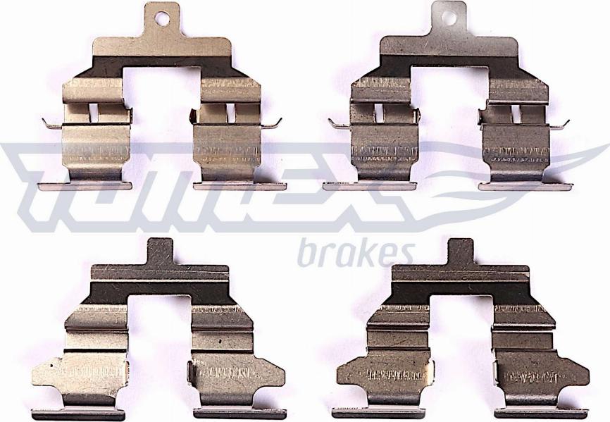 TOMEX brakes TX 43-96 - Zubehörsatz, Scheibenbremsbelag parts5.com