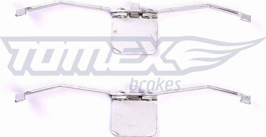 TOMEX brakes TX 43-40 - Accessory Kit for disc brake Pads parts5.com