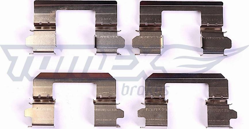 TOMEX brakes TX 43-48 - Accessory Kit for disc brake Pads parts5.com