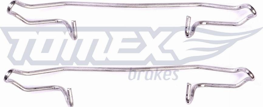 TOMEX brakes TX 43-02 - Kit de accesorios, pastillas de frenos parts5.com