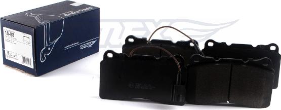 TOMEX brakes TX 15-88 - Σετ τακάκια, δισκόφρενα parts5.com