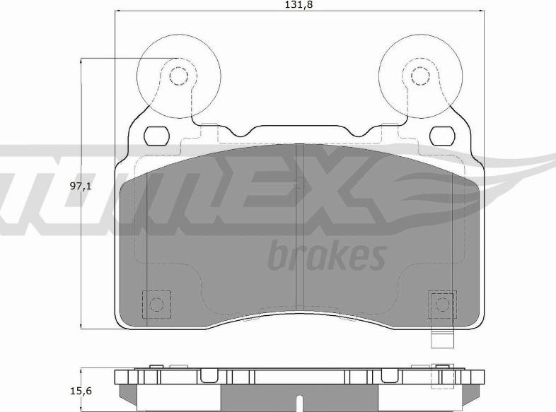 TOMEX brakes TX 18-89 - Juego de pastillas de freno parts5.com