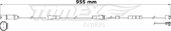 TOMEX brakes TX 31-22 - Kulumisenilmaisin, jarrupala parts5.com