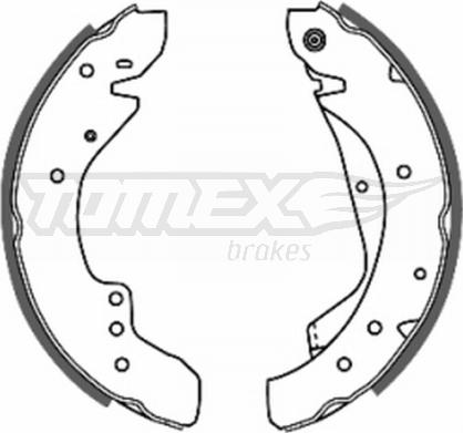 TOMEX brakes TX 20-59 - Juego de zapatas de frenos parts5.com