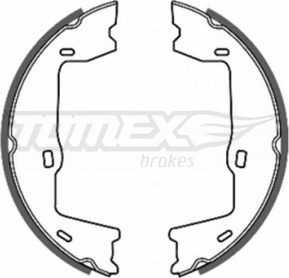 TOMEX brakes TX 20-69 - Комплект тормозных колодок, барабанные parts5.com