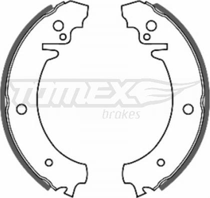 TOMEX brakes TX 20-11 - Juego de zapatas de frenos parts5.com