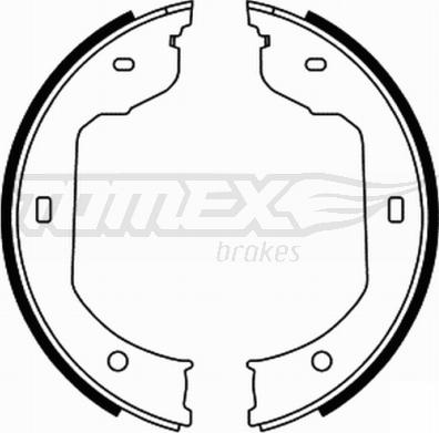 TOMEX brakes TX 21-90 - Zestaw szczęk hamulcowych parts5.com