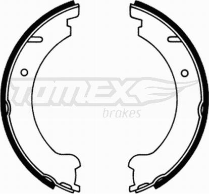 TOMEX brakes TX 21-69 - Sada brzdových čelistí parts5.com