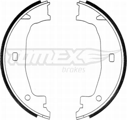 TOMEX brakes TX 21-24 - Fékpofakészlet parts5.com