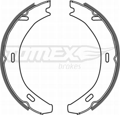 TOMEX brakes TX 21-20 - Fékpofakészlet parts5.com