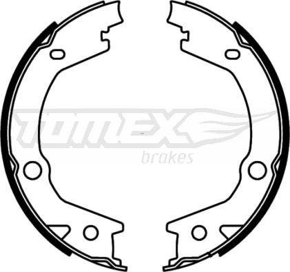 TOMEX brakes TX 22-68 - Fékpofakészlet parts5.com