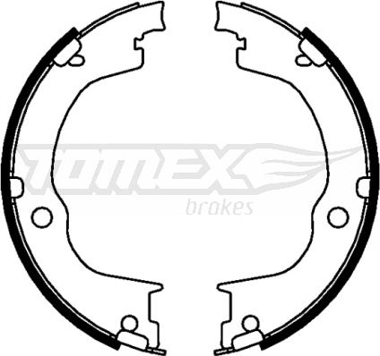 TOMEX brakes TX 22-77 - Juego de zapatas de frenos parts5.com