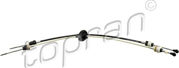 Topran 409 291 - Cable, manual transmission parts5.com