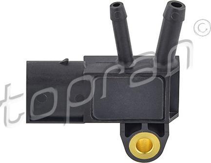 Topran 408 708 - Sensor, exhaust pressure parts5.com